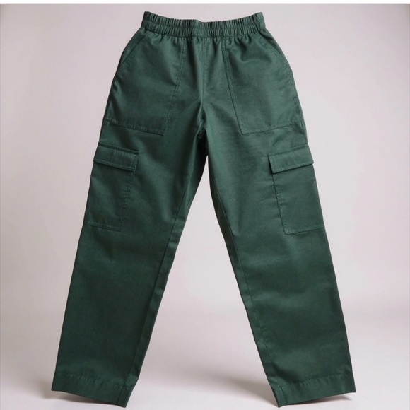 A New Day Teal Pants size XS side pockets light texture wide fitting. NWOT Olive - Picture 3 of 10